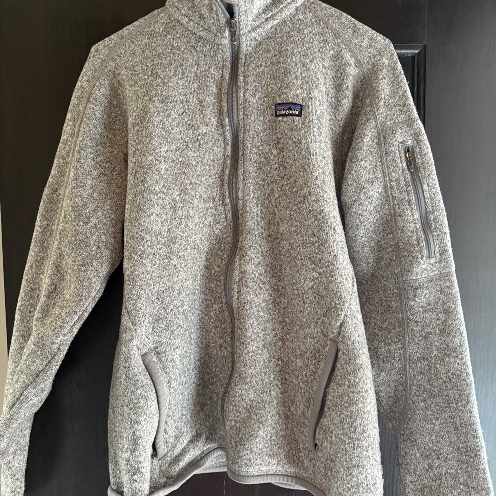 Patagonia Better Sweater Gray Full-Zip Fleece Jacket
